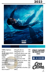 Cuadro Cruz Cafuné - Me muevo con Dios