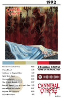 Cuadro Cannibal Corpse - Tomb of the Mutilated