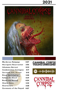 Cuadro Cannibal Corpse - Violence Unimagined