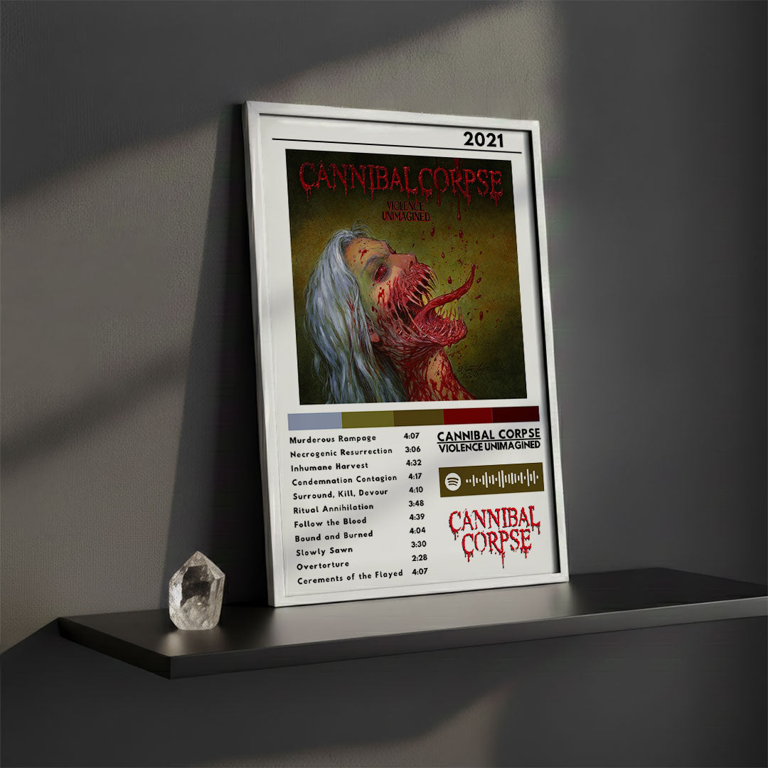 Cuadro Cannibal Corpse - Violence Unimagined