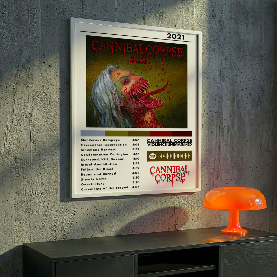 Cuadro Cannibal Corpse - Violence Unimagined