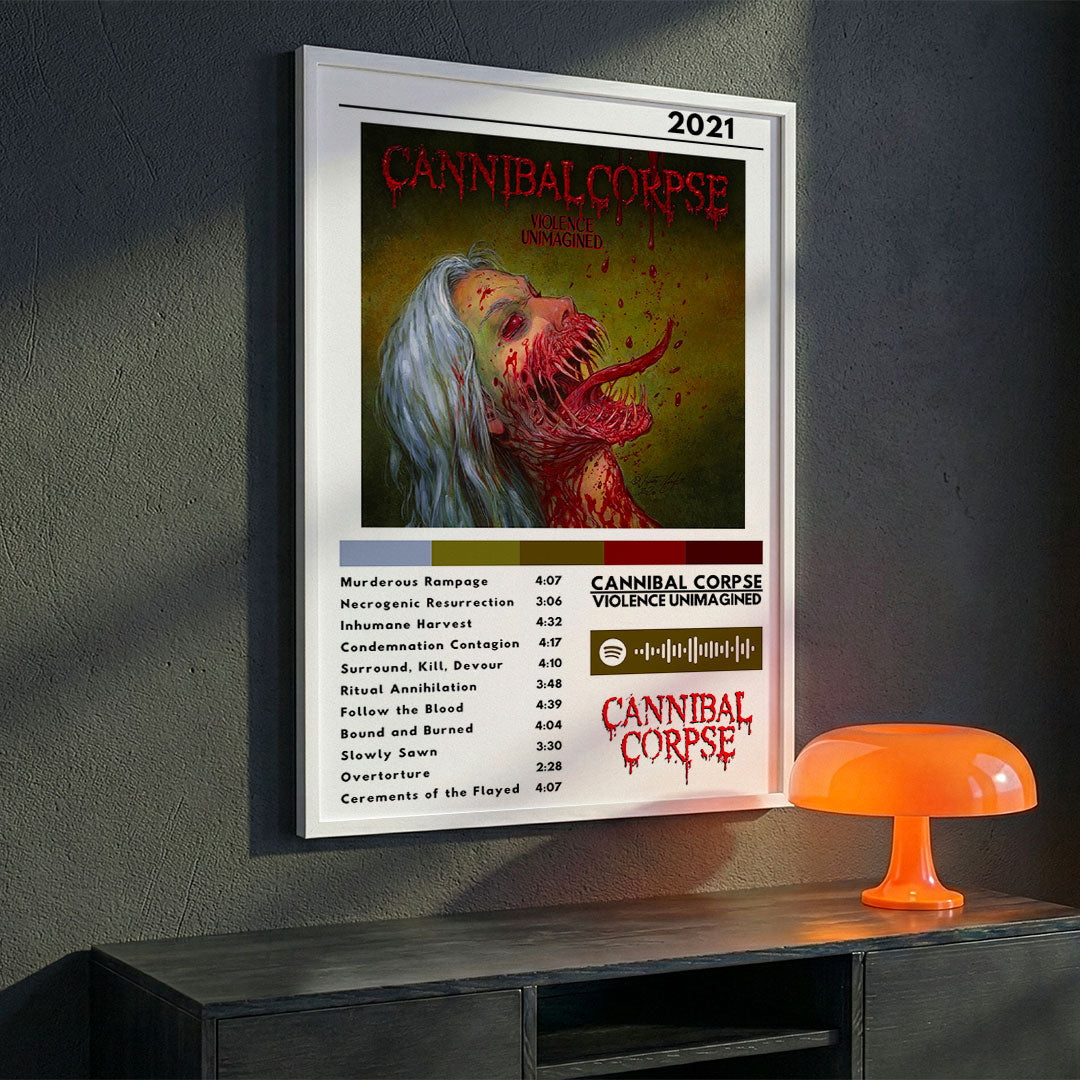 Cuadro Cannibal Corpse - Violence Unimagined