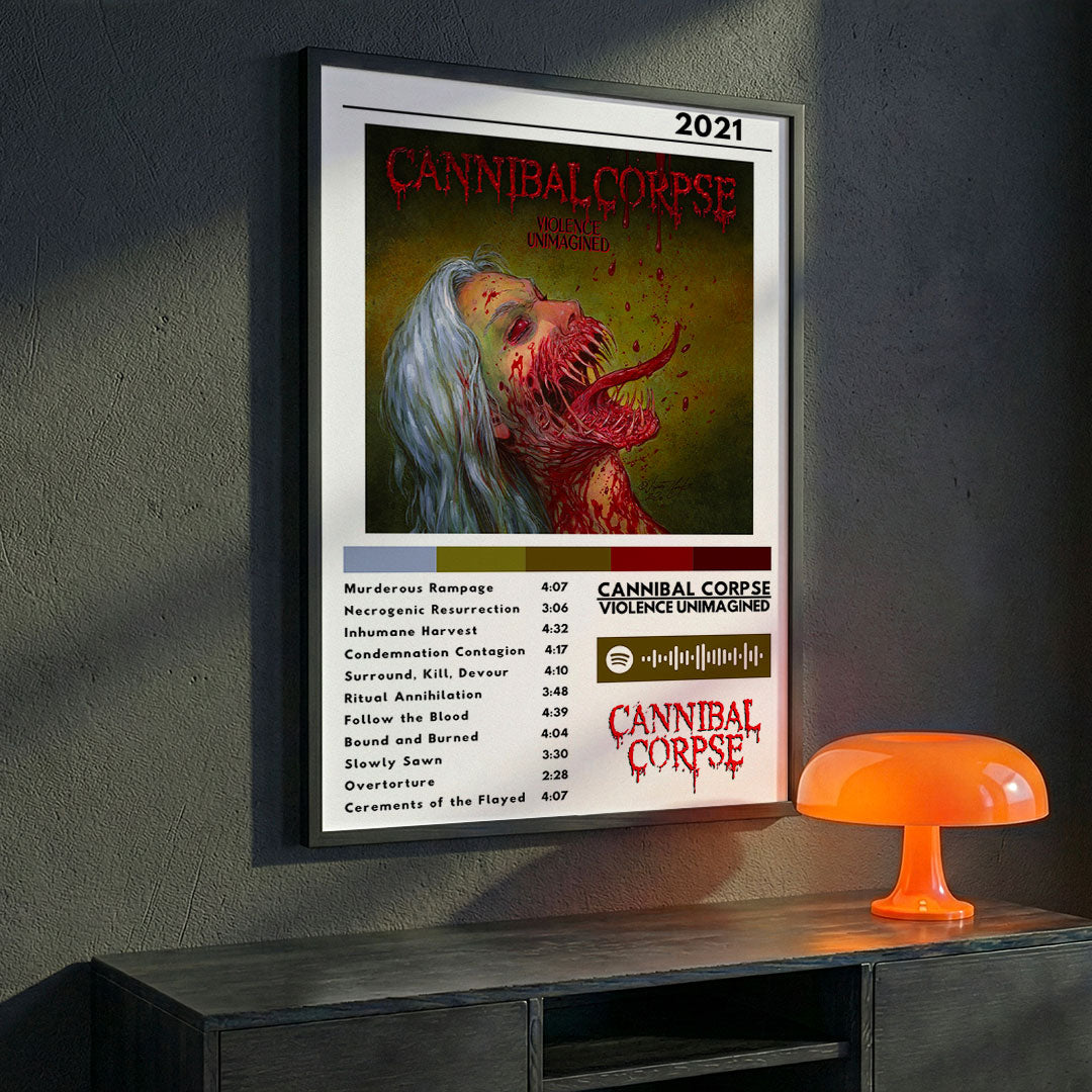 Cuadro Cannibal Corpse - Violence Unimagined