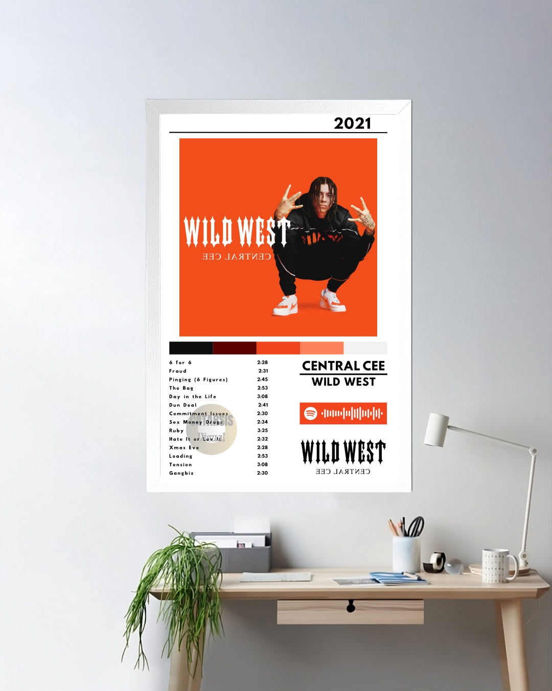Cuadro Central Cee - Wild West
