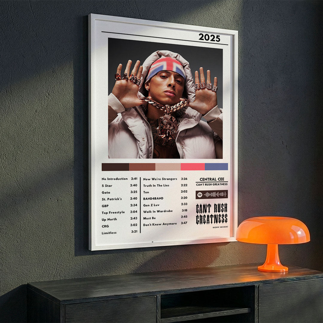 Cuadro Central Cee - Can't Rush Greatness