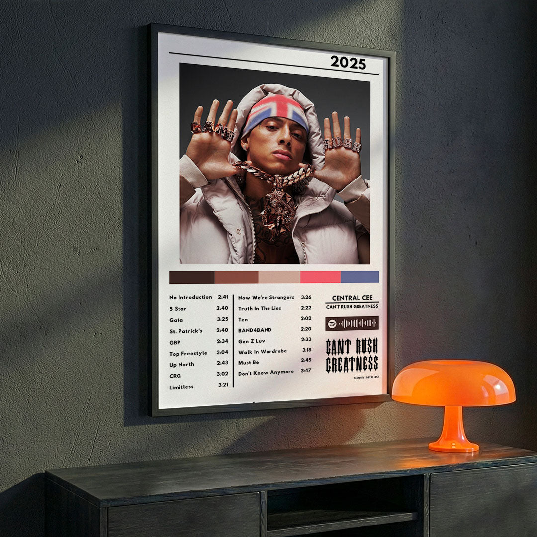 Cuadro Central Cee - Can't Rush Greatness