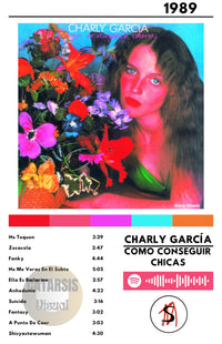 Cuadro Charly García - Cómo conseguir chicas