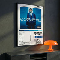 Cuadro Chris Brown - Fortune