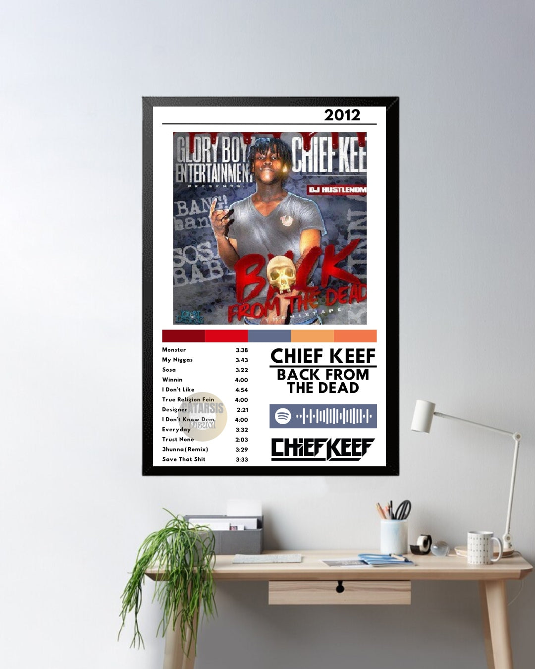 Cuadro Chief Keef - Back from the Dead