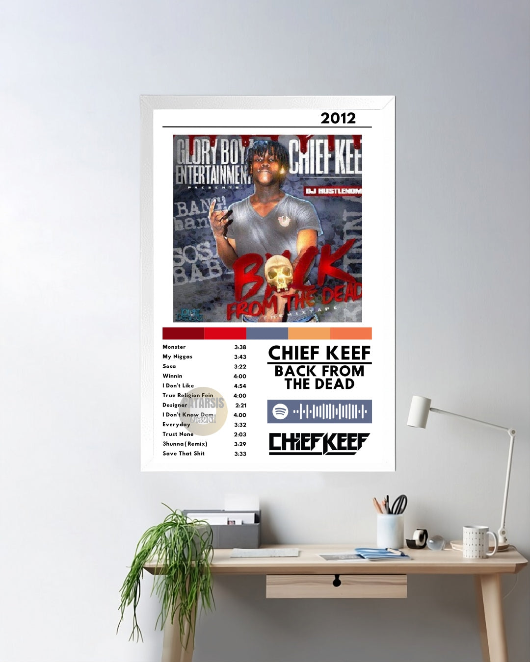 Cuadro Chief Keef - Back from the Dead