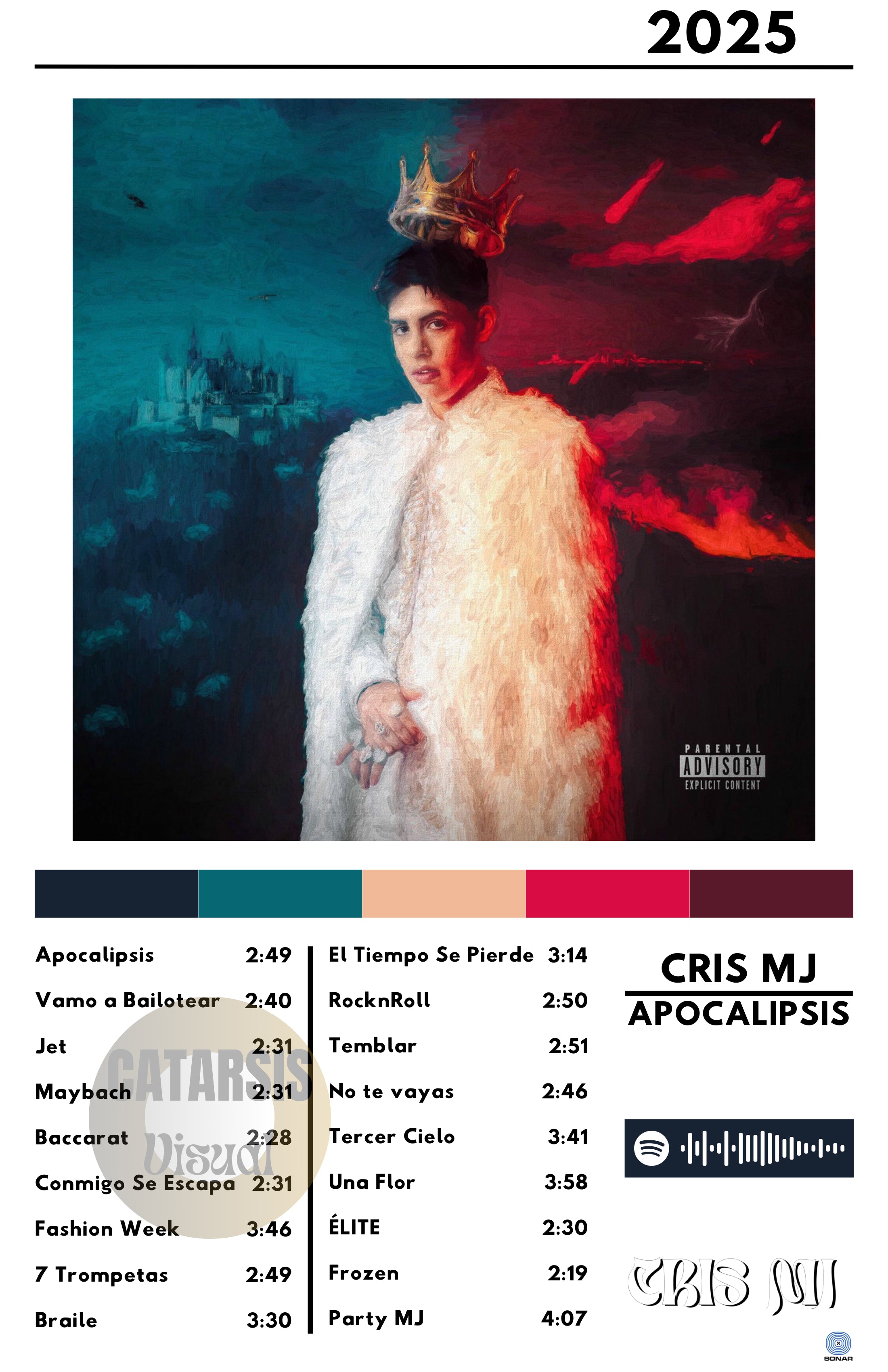 Cuadro Cris MJ - Apocalipsis