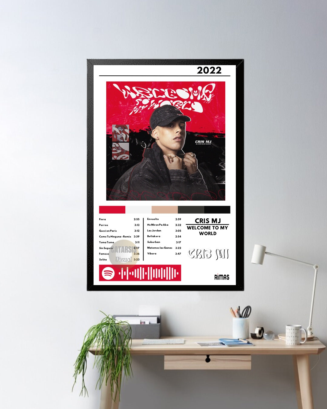 Cuadro Cris MJ - Welcome To My World