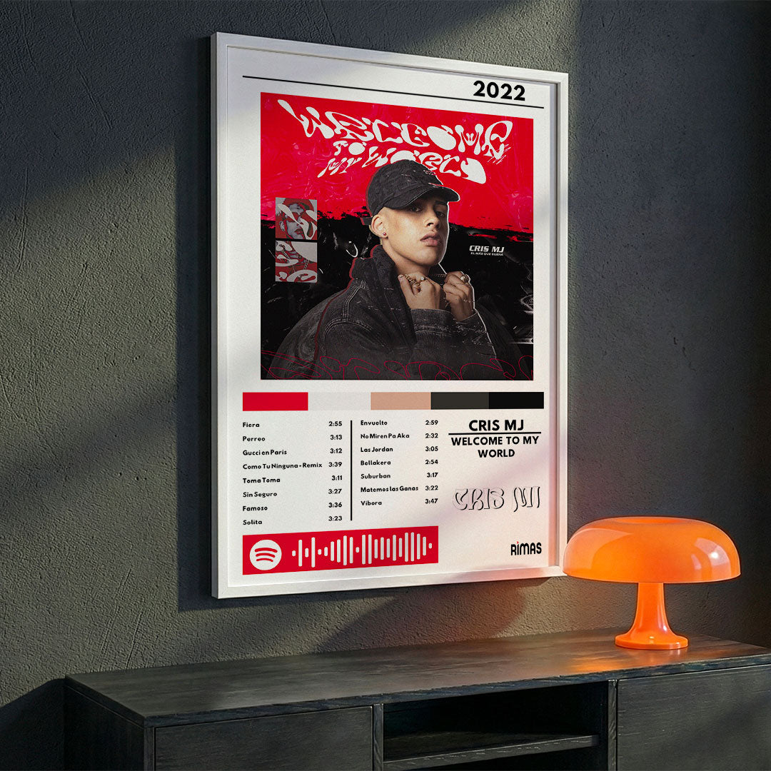 Cuadro Cris MJ - Welcome To My World