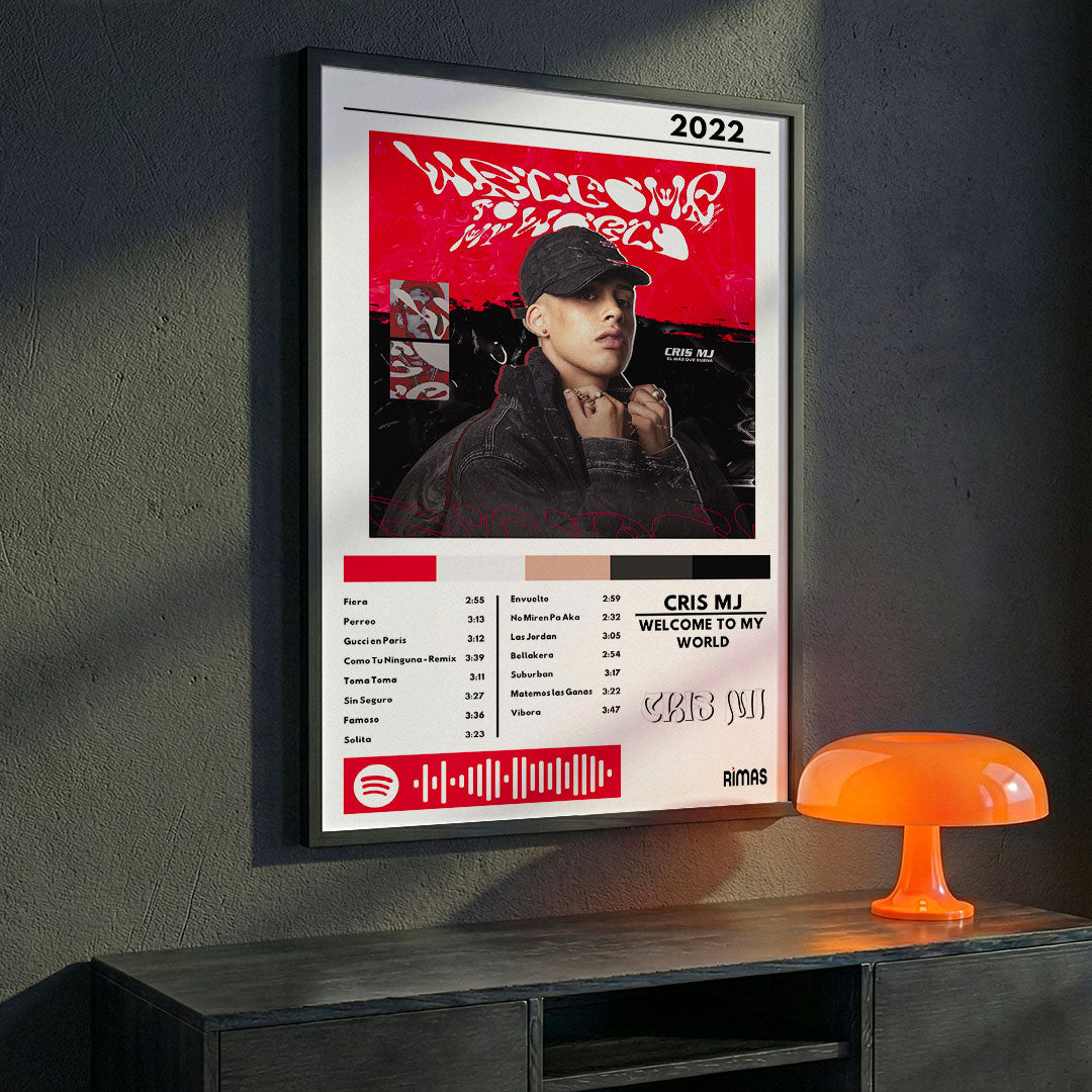 Cuadro Cris MJ - Welcome To My World
