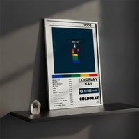 Cuadro Coldplay - X&Y