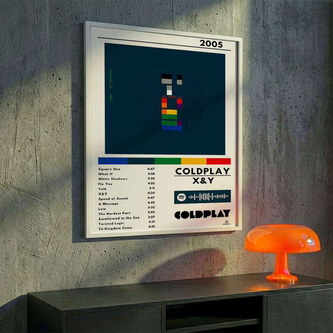 Cuadro Coldplay - X&Y