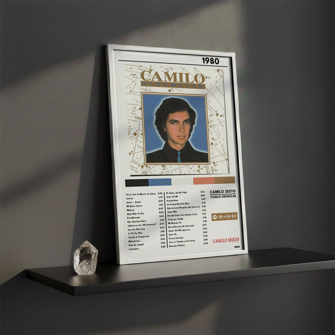 Cuadro Camilo Sesto - Camilo Superstar