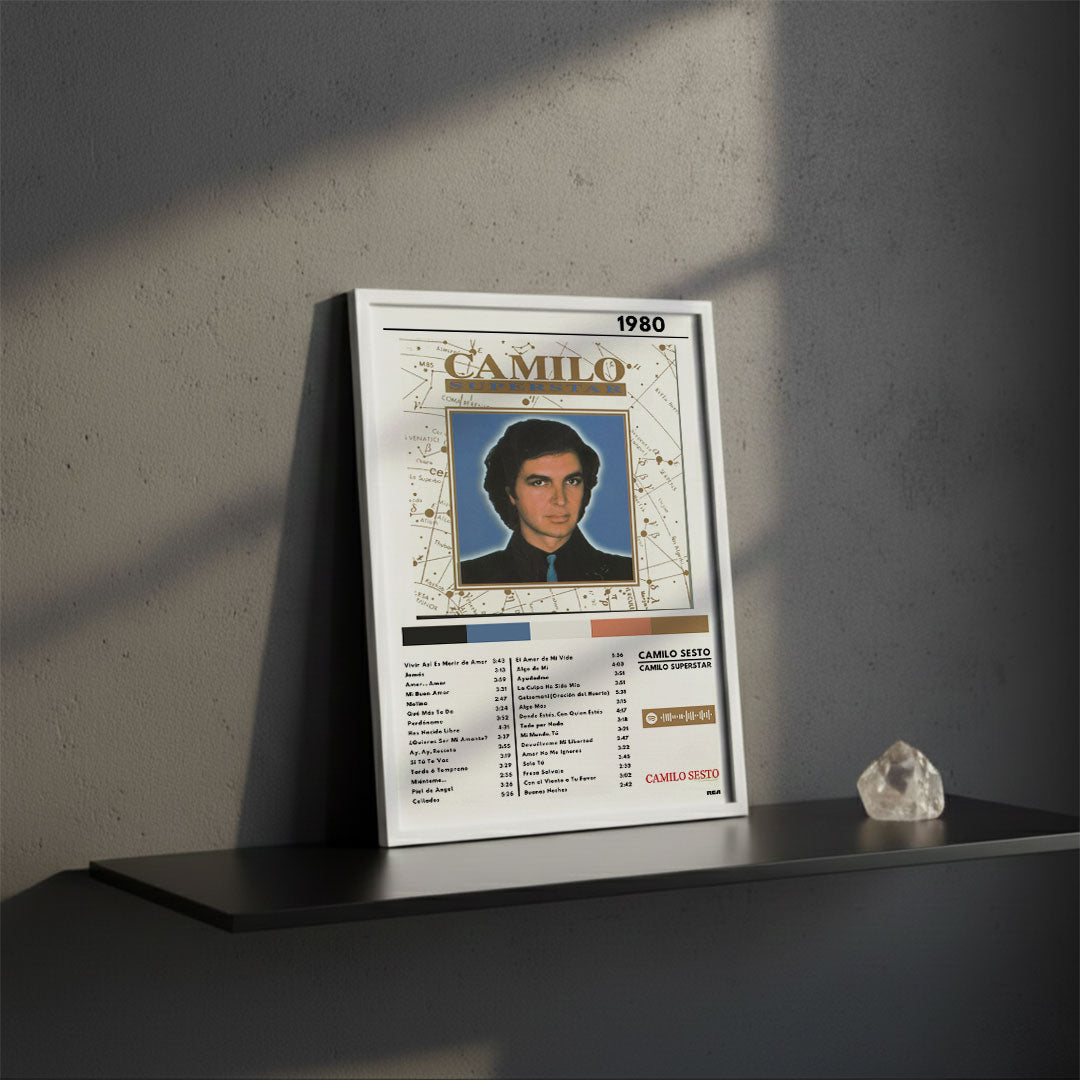 Cuadro Camilo Sesto - Camilo Superstar