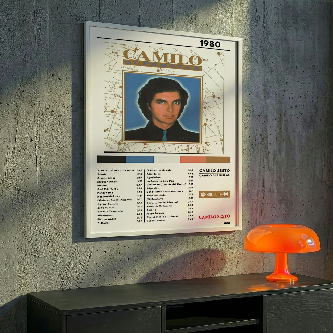 Cuadro Camilo Sesto - Camilo Superstar