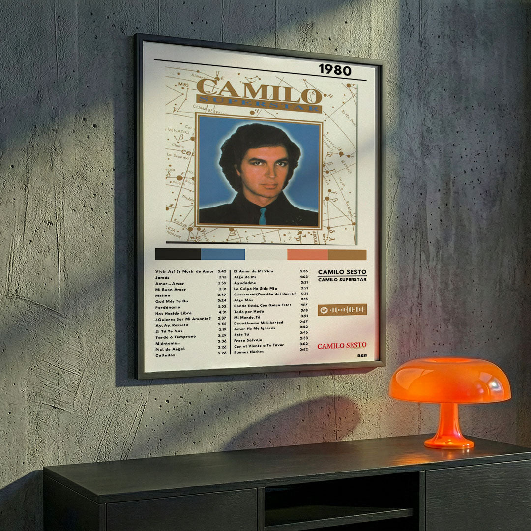 Cuadro Camilo Sesto - Camilo Superstar