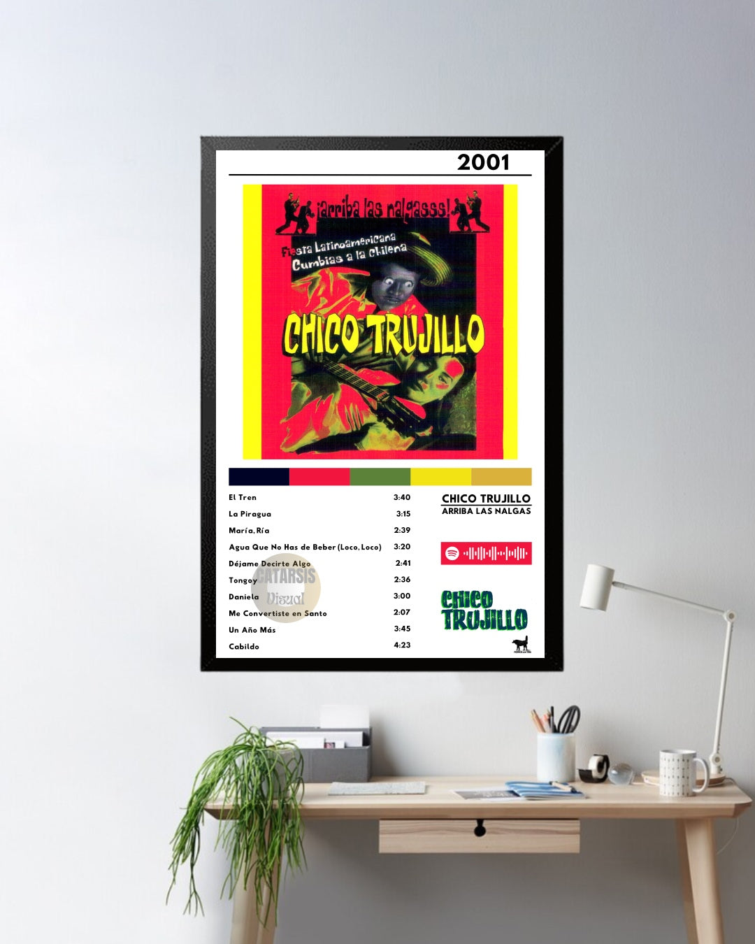 Cuadro Chico Trujillo - Arriba las Nalgas
