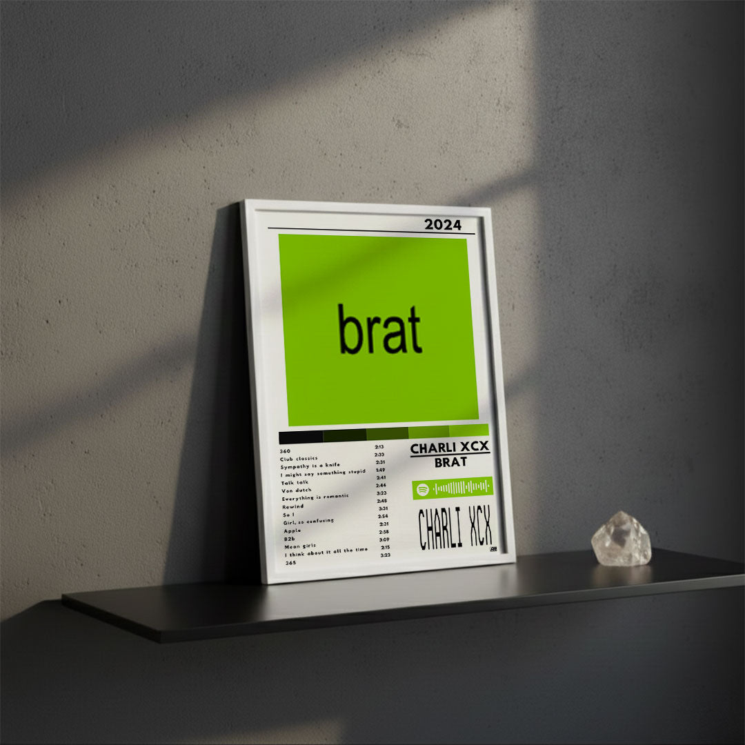 Cuadro Charli xcx - BRAT