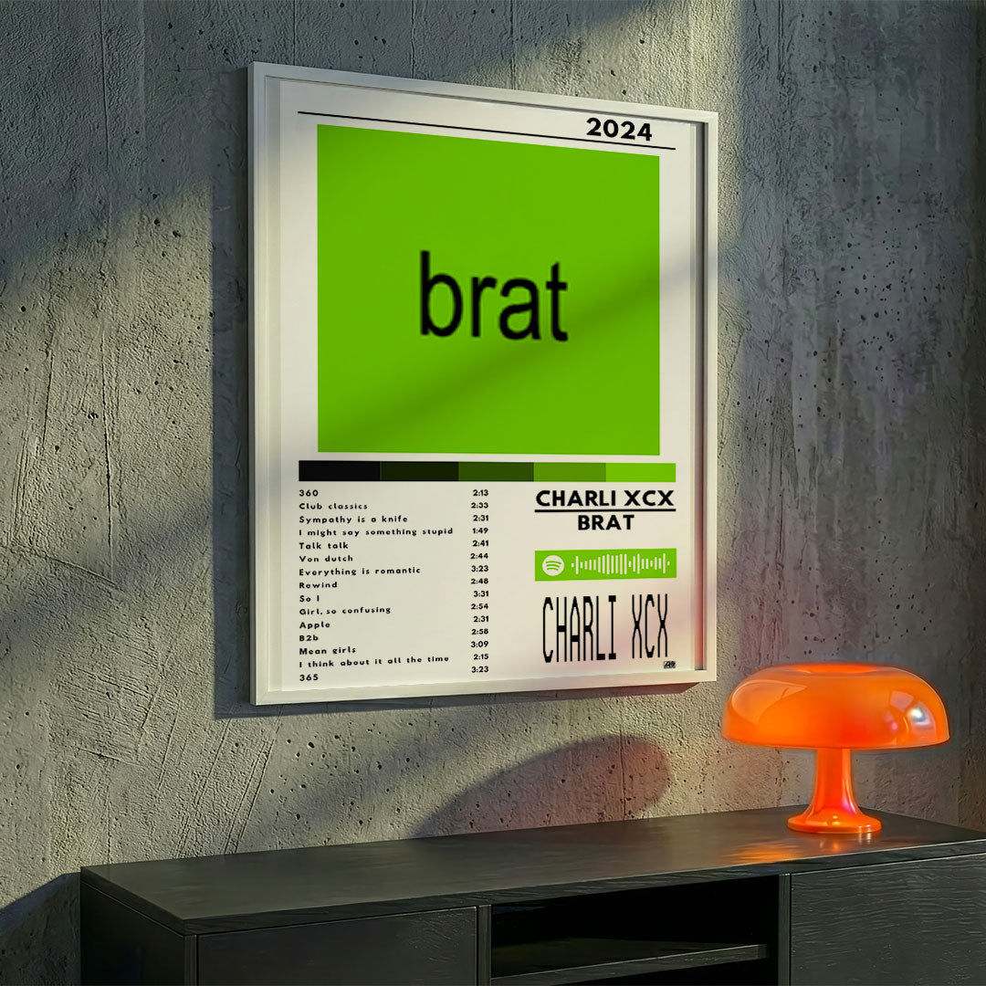 Cuadro Charli xcx - BRAT