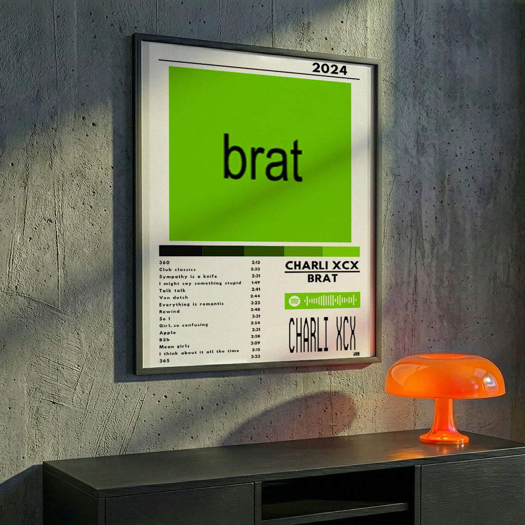 Cuadro Charli xcx - BRAT
