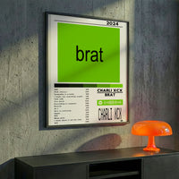 Cuadro Charli xcx - BRAT