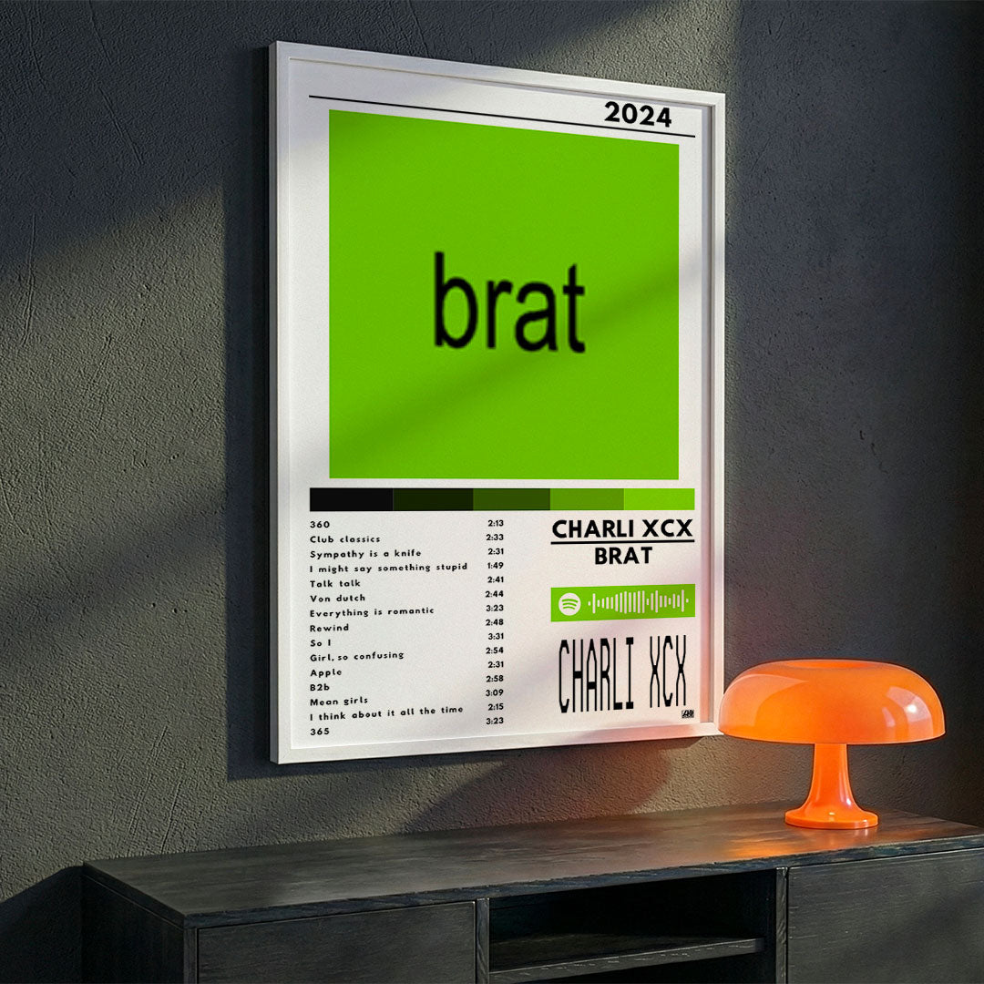 Cuadro Charli xcx - BRAT