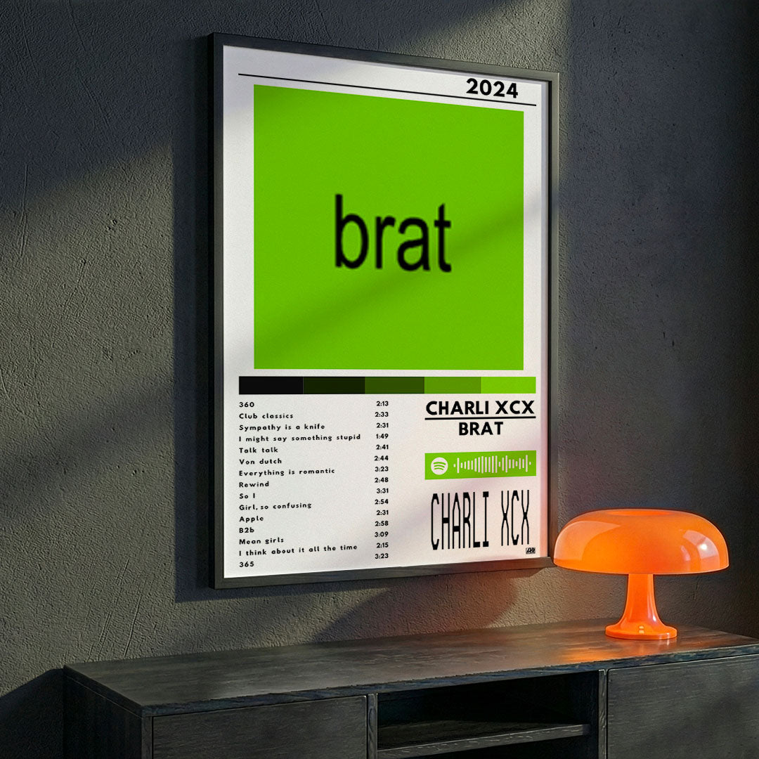 Cuadro Charli xcx - BRAT
