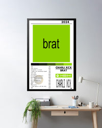 Cuadro Charli xcx - BRAT