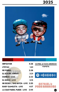 Cuadro CA7RIEL & Paco Amoroso - PAPOTA