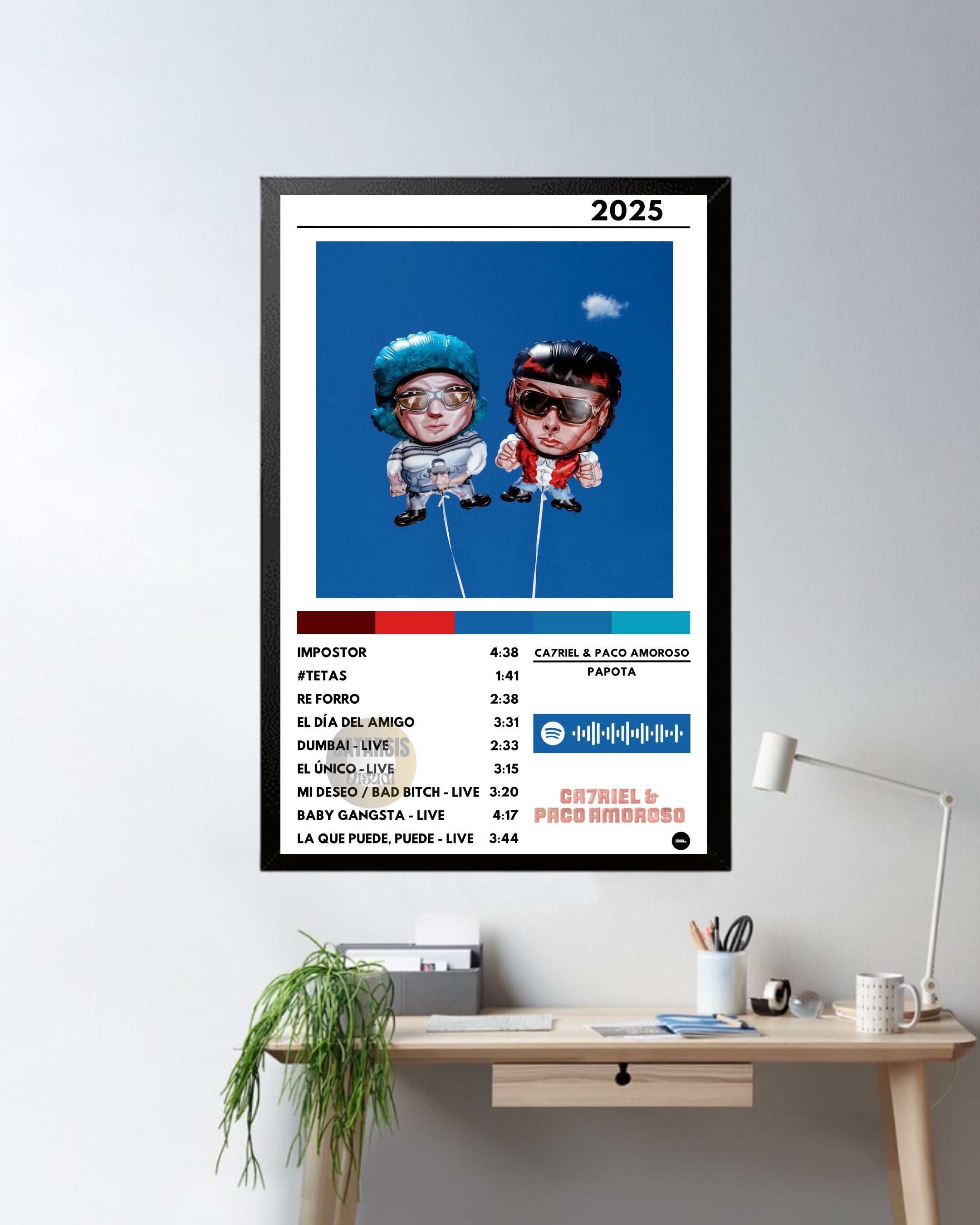 Cuadro CA7RIEL & Paco Amoroso - PAPOTA