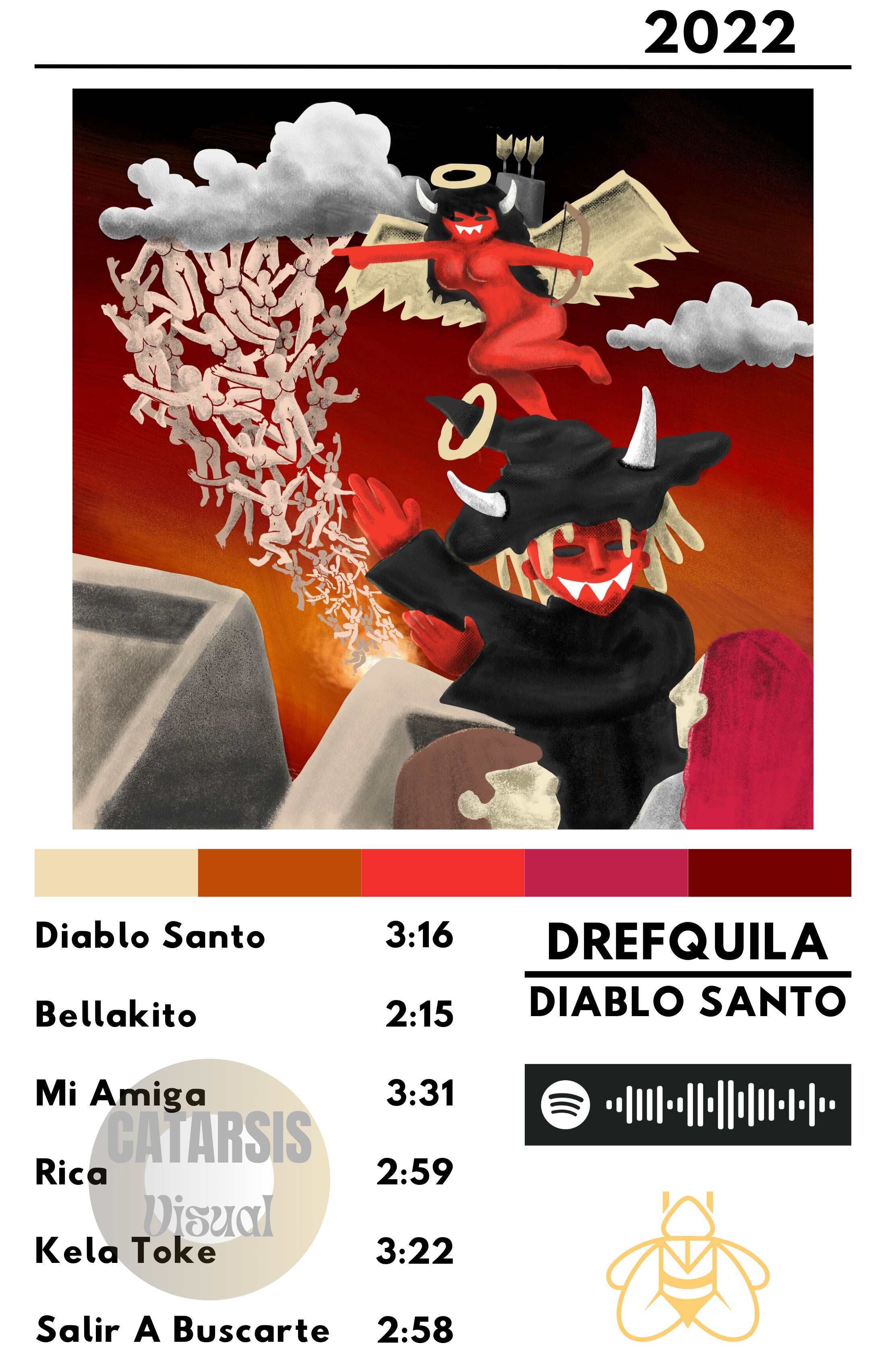 Cuadro DrefQuila - Diablo Santo