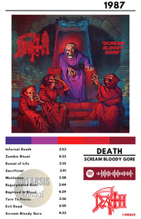 Cuadro Death - Scream Bloody Gore
