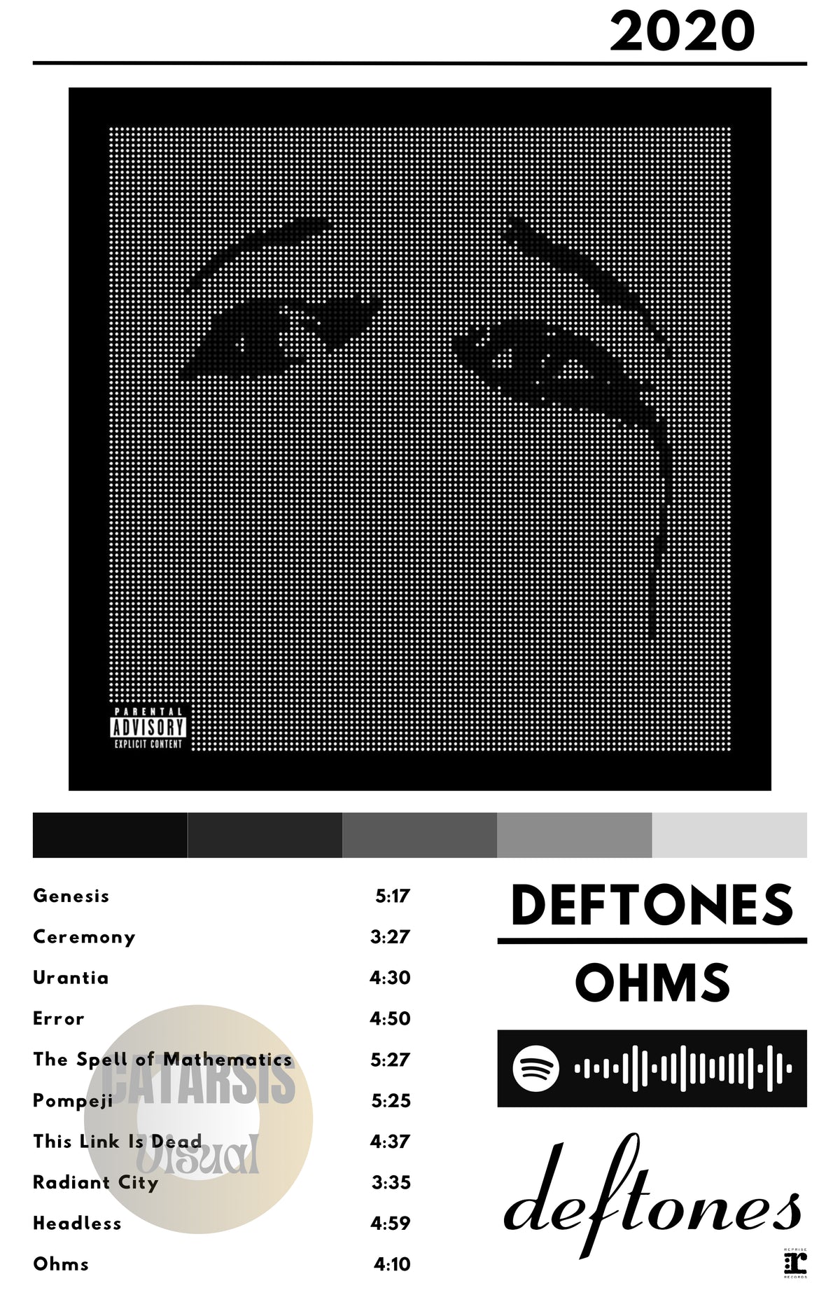 Cuadro Deftones - OHMS