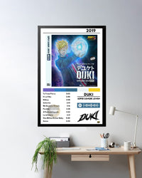 Cuadro Duki - Súper sangre joven
