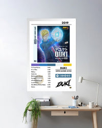 Cuadro Duki - Súper sangre joven