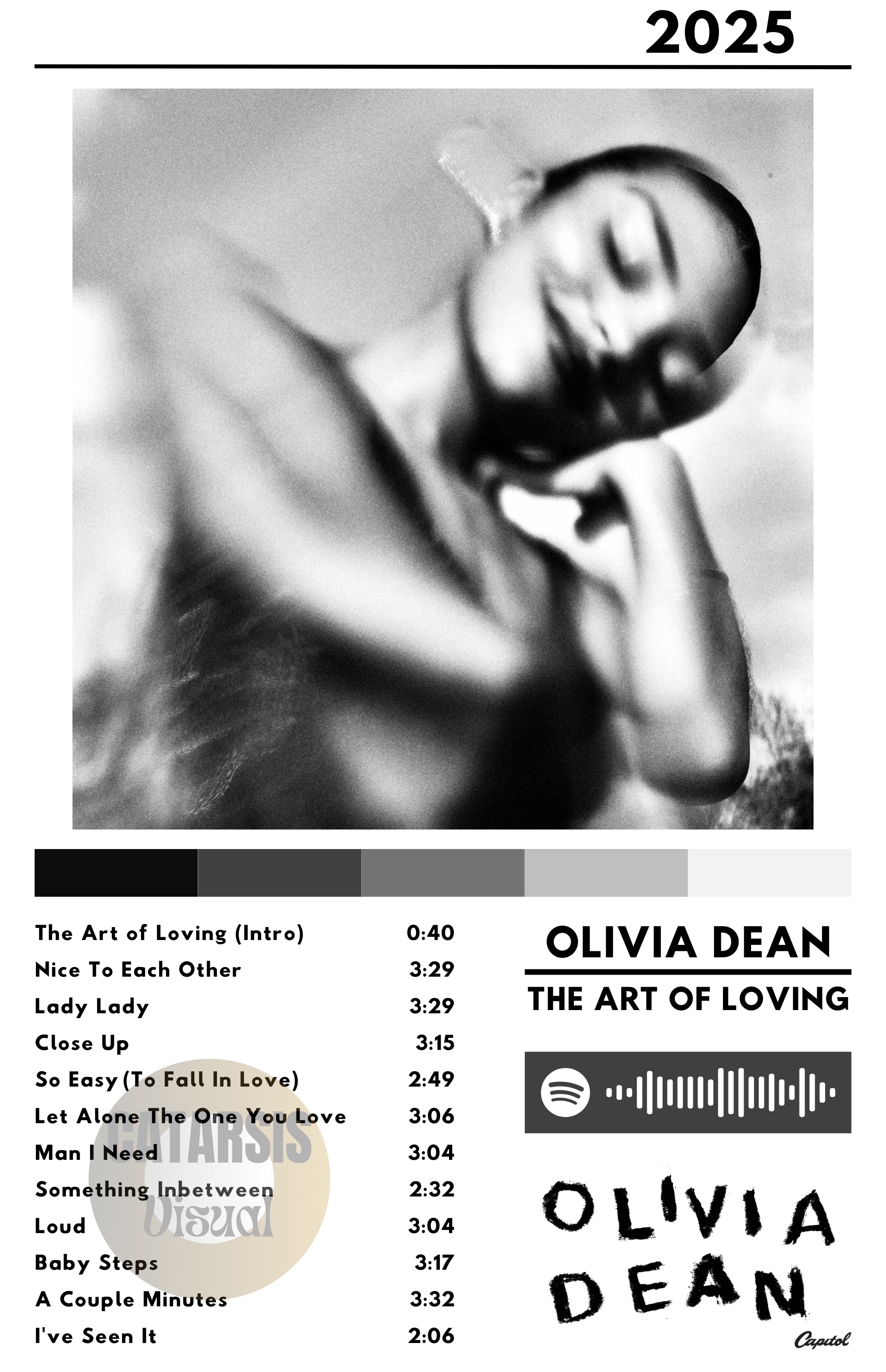 Cuadro Olivia Dean - The Art of Loving