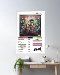 Cuadro Duki - Temporada de reggaetón 2