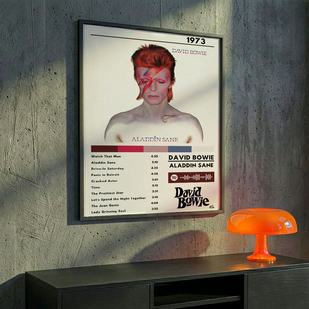 Cuadro David Bowie - Aladdin Sane