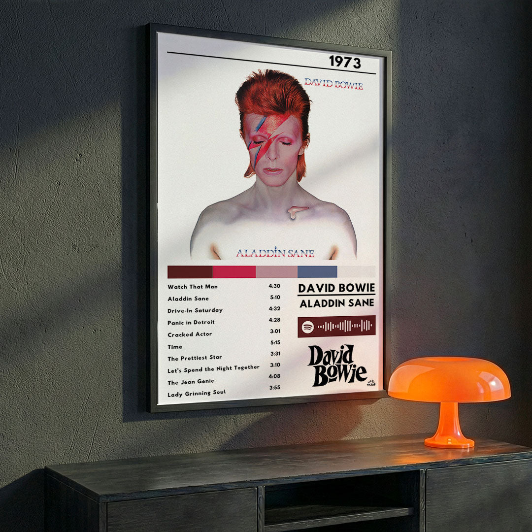 Cuadro David Bowie - Aladdin Sane