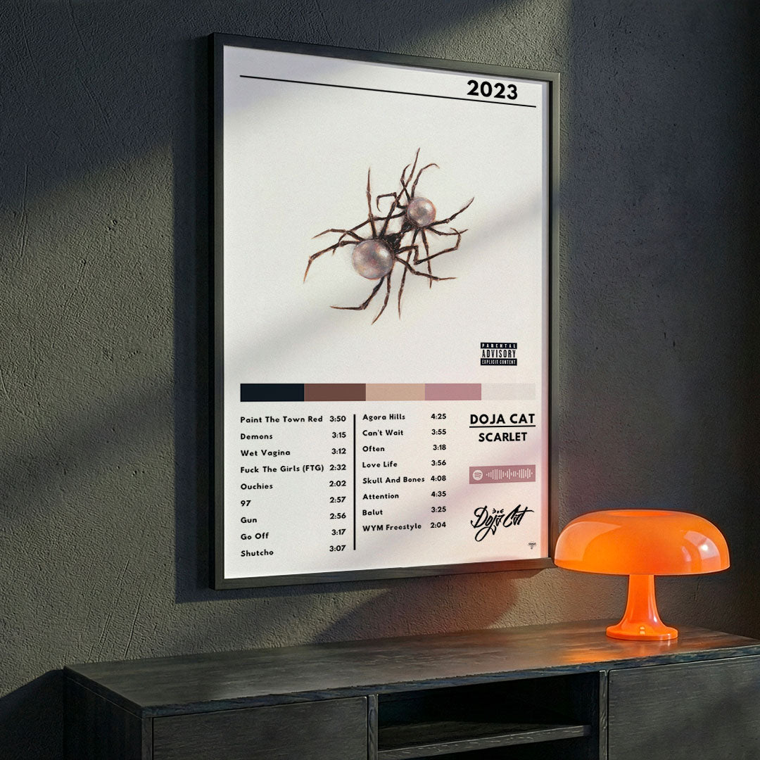 Cuadro Doja Cat - Scarlet