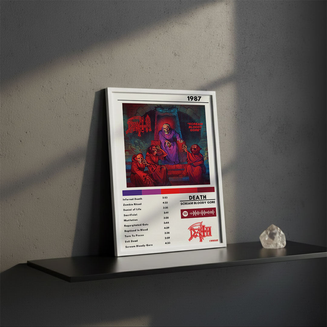 Cuadro Death - Scream Bloody Gore