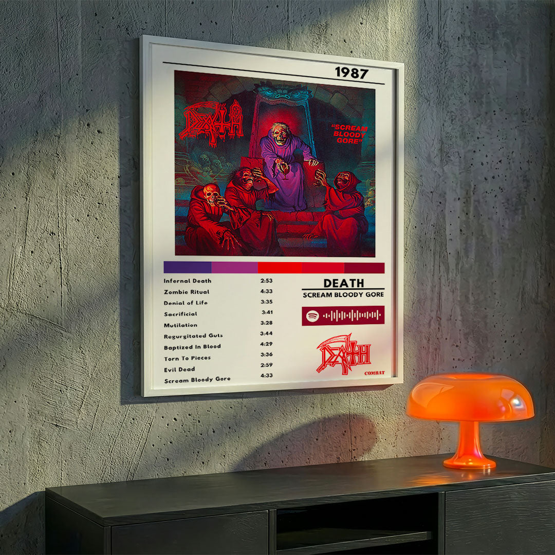 Cuadro Death - Scream Bloody Gore