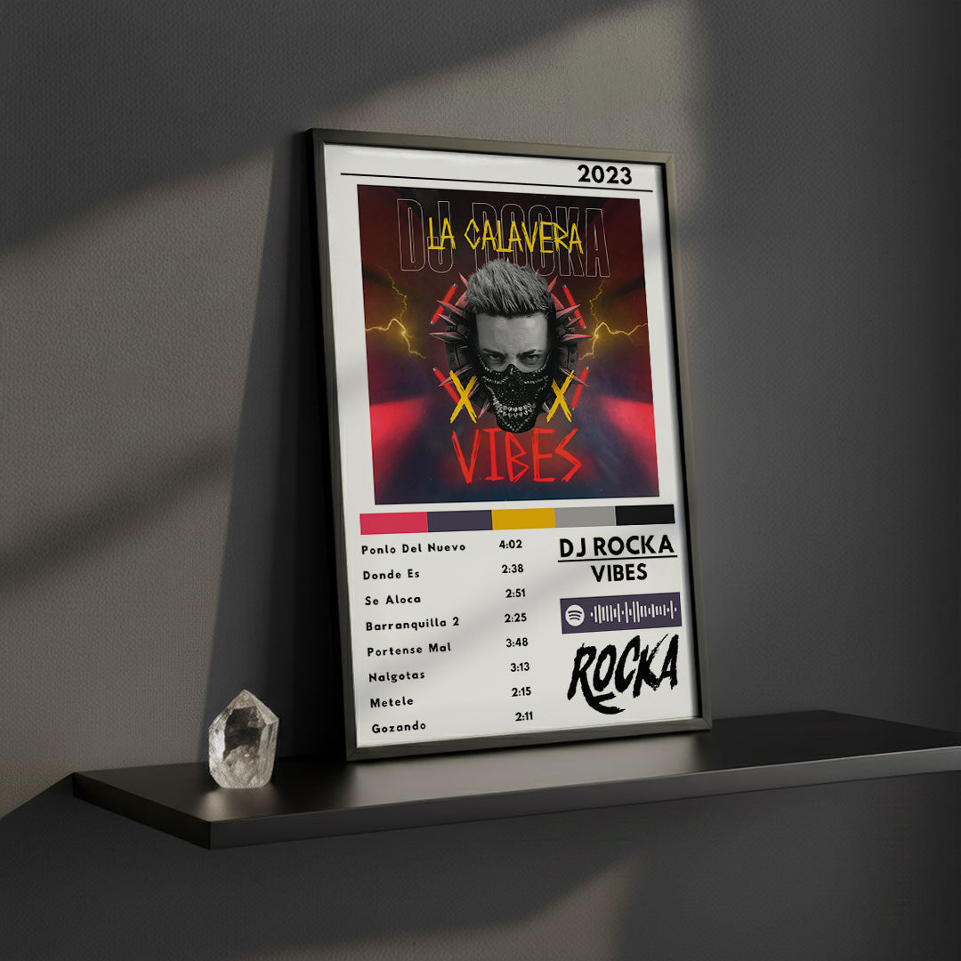 Cuadro Dj Rocka - Vibes