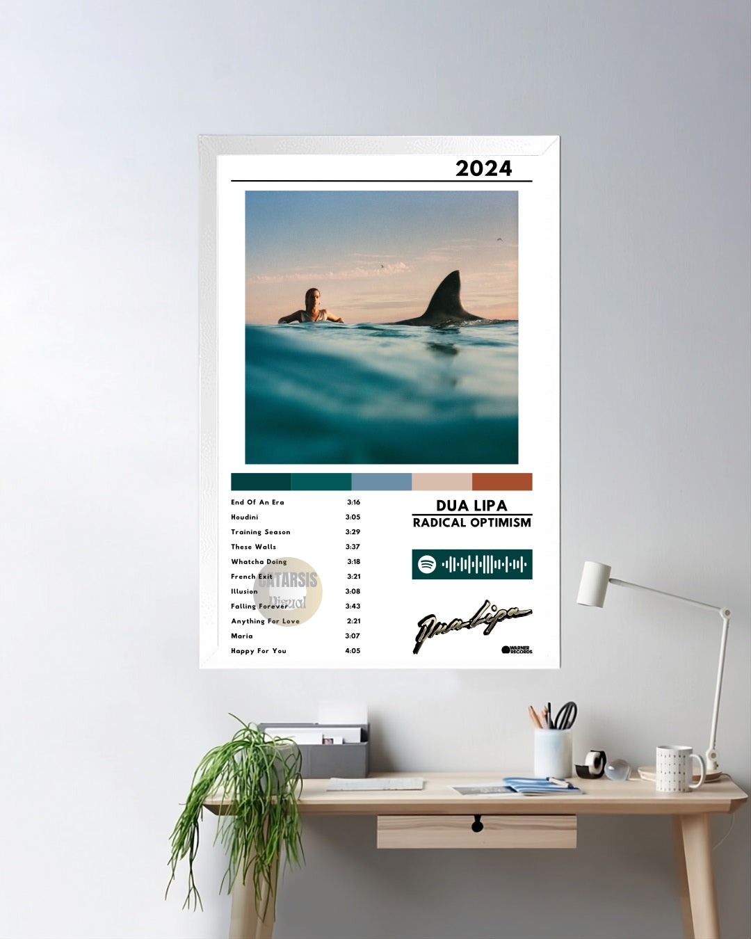 Cuadro Dua Lipa - Radical Optimism