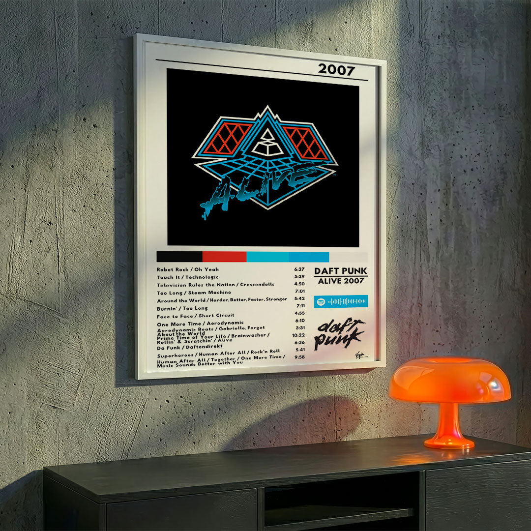 Cuadro Daft Punk - Alive 2007