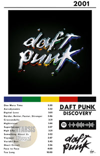 Cuadro Daft Punk - Discovery